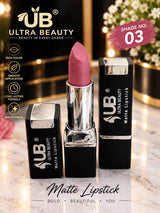 Ultra Beauty Matte Lipstick shade 03 — matte lipstick shade 03 online in Pakistan