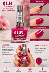 Ultra Beauty nail polish shade 06 — the ultimate finish colour nail polish online in Pakistan