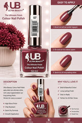 Ultra Beauty nail polish shade 07 — the ultimate finish colour nail polish online in Pakistan
