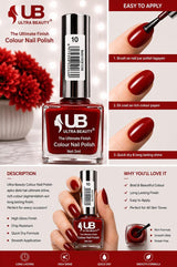 Ultra Beauty nail polish shade 10 — the ultimate finish colour nail polish online in Pakistan