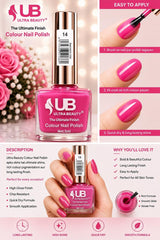 Ultra Beauty nail polish shade 14 — the ultimate finish colour nail polish online in Pakistan