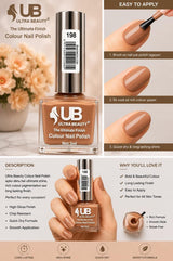 Ultra Beauty nail polish shade 198 — the ultimate finish colour nail polish online in Pakistan