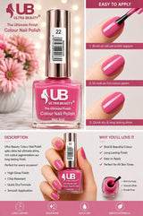 Ultra Beauty nail polish shade 22 — the ultimate finish colour nail polish online in Pakistan