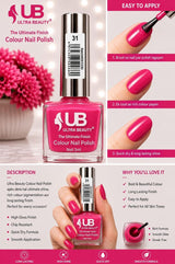Ultra Beauty nail polish shade 31 — the ultimate finish colour nail polish online in Pakistan