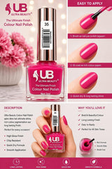 Ultra Beauty nail polish shade 35 — the ultimate finish colour nail polish online in Pakistan