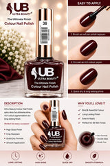 Ultra Beauty nail polish shade 38 — the ultimate finish colour nail polish online in Pakistan