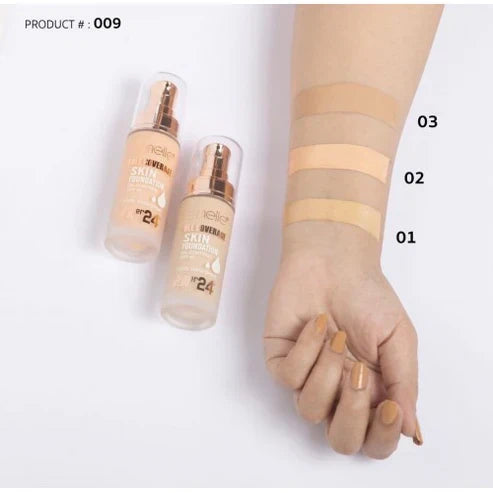 Emelie Full Coverage Foundation -  30ml - Buy Online in Pakistan at Cosmia.pk