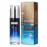 Keratin hair serum bottle with box