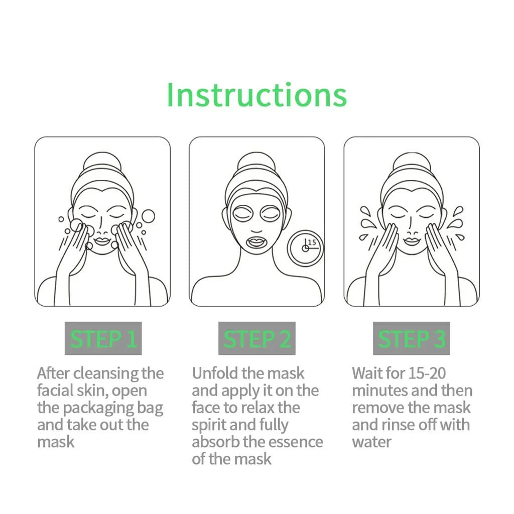 BIOAQUA Algae Moisturizing Mask facial sheet mask - 25g - Buy Online in Pakistan at Cosmia.pk