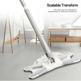 X-Type Microfiber Flat Mop with Twist Mechanism - Buy Online in Pakistan at Cosmia.pk