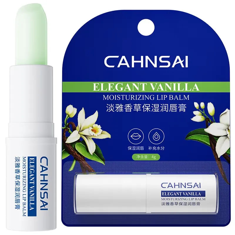 CAHNSAI Elegant Vanilla Moisturizing Lip Balm - 4g - Buy Online in Pakistan at Cosmia.pk