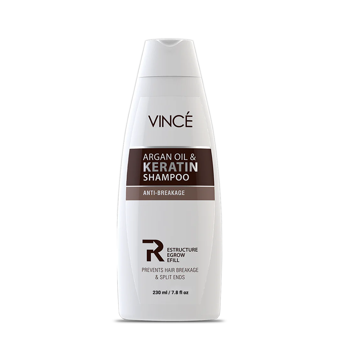 VINCE Argan Oil & Keratin Shampoo - 230ml - Buy Online in Pakistan at Cosmia.pk