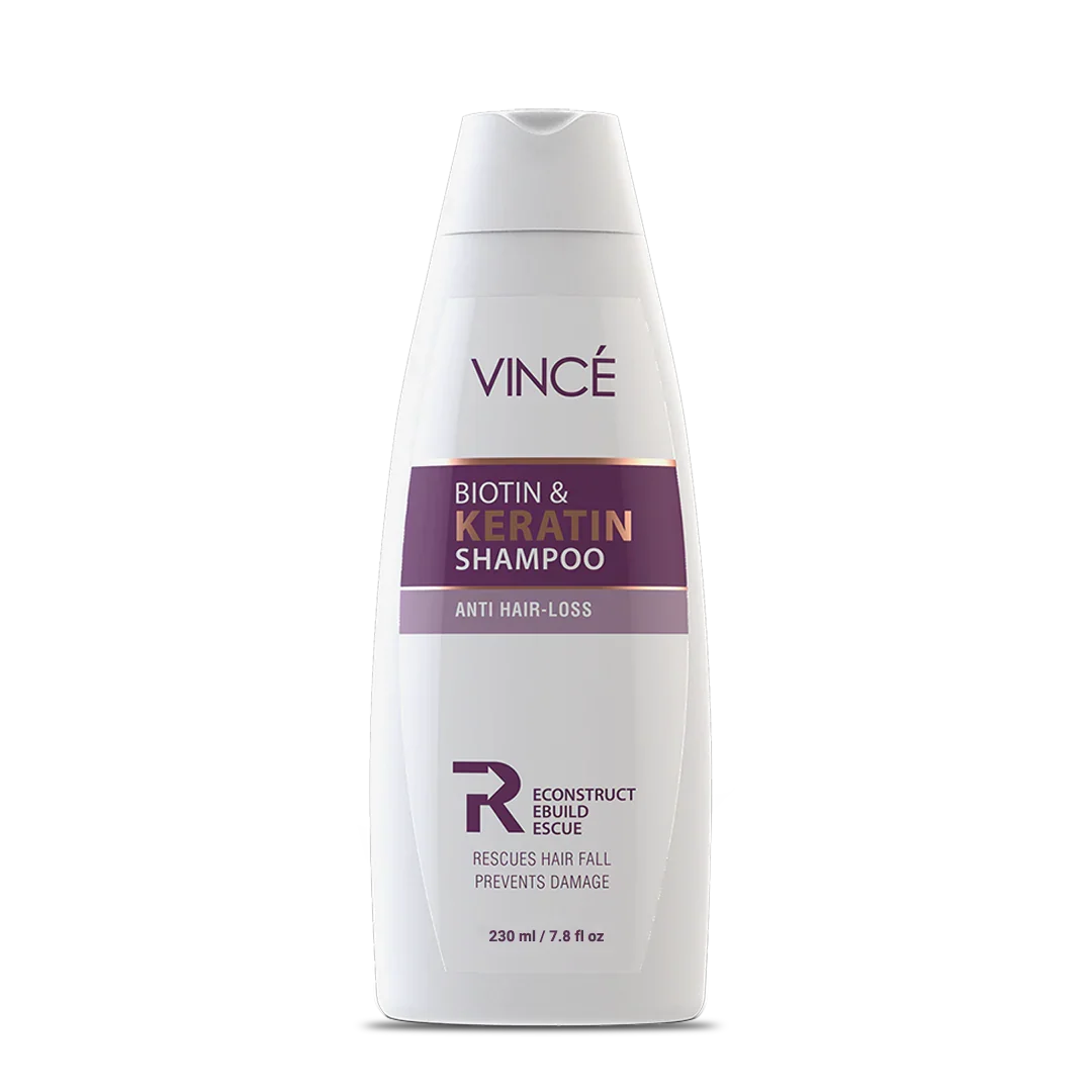 Vince Biotin & Keratin Shampoo - 230ml - Buy Online in Pakistan at Cosmia.pk