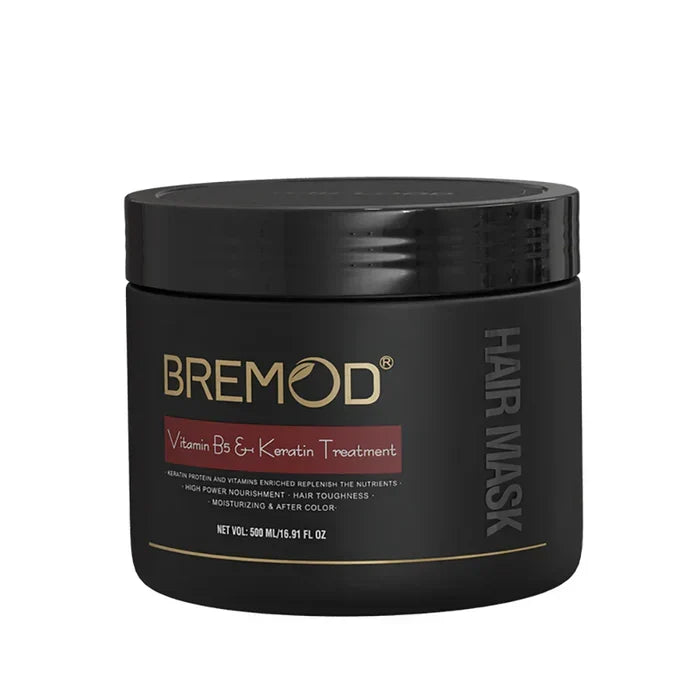 Bremod Vitamin B5 and Keratin Treatment Hair Mask - 500ml - Buy Online in Pakistan at Cosmia.pk