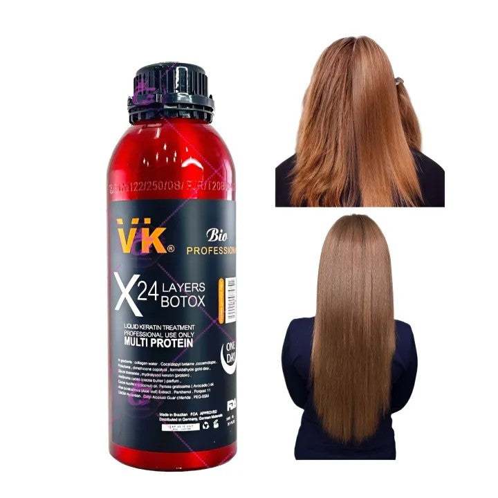 VK Bio Professional X24 Layers Botox Liquid Keratin Treatment Multi Protein - Buy Online in Pakistan at Cosmia.pk