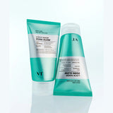 VT Cosmetics Lock Mask PDRN Glow 100ml - two tubes, night care peel off type mask for radiance and moisturizing