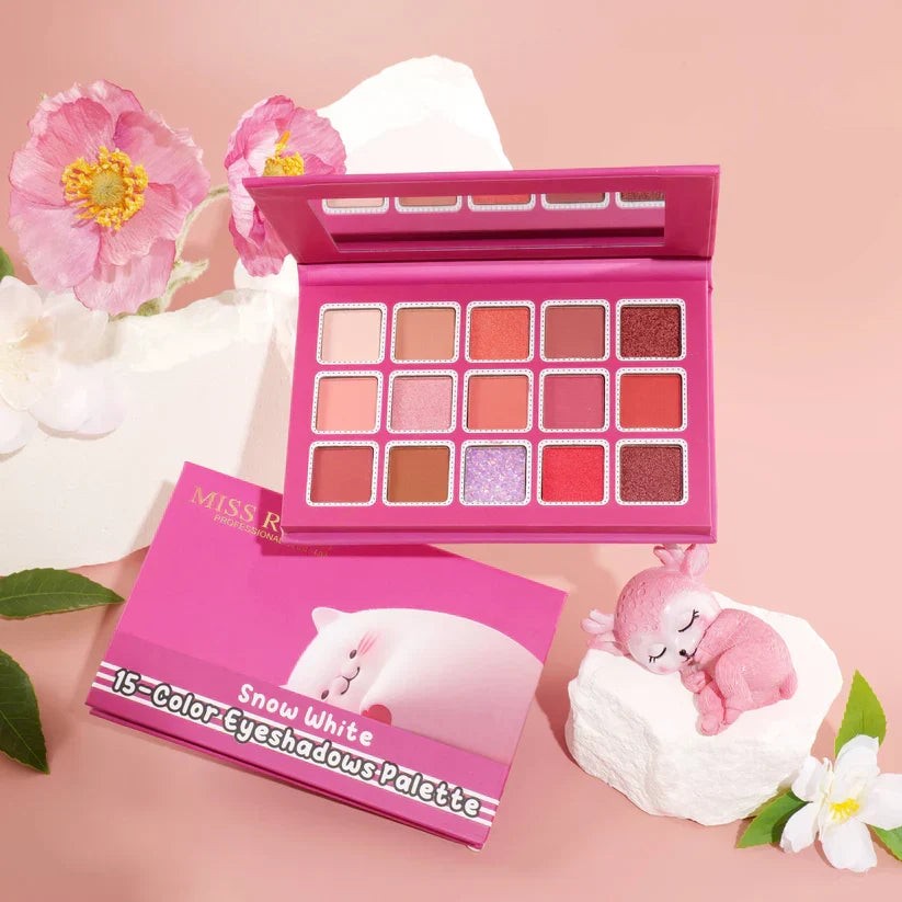 Miss Rose 15 Snow White Color Palette - Buy Online in Pakistan at Cosmia.pk