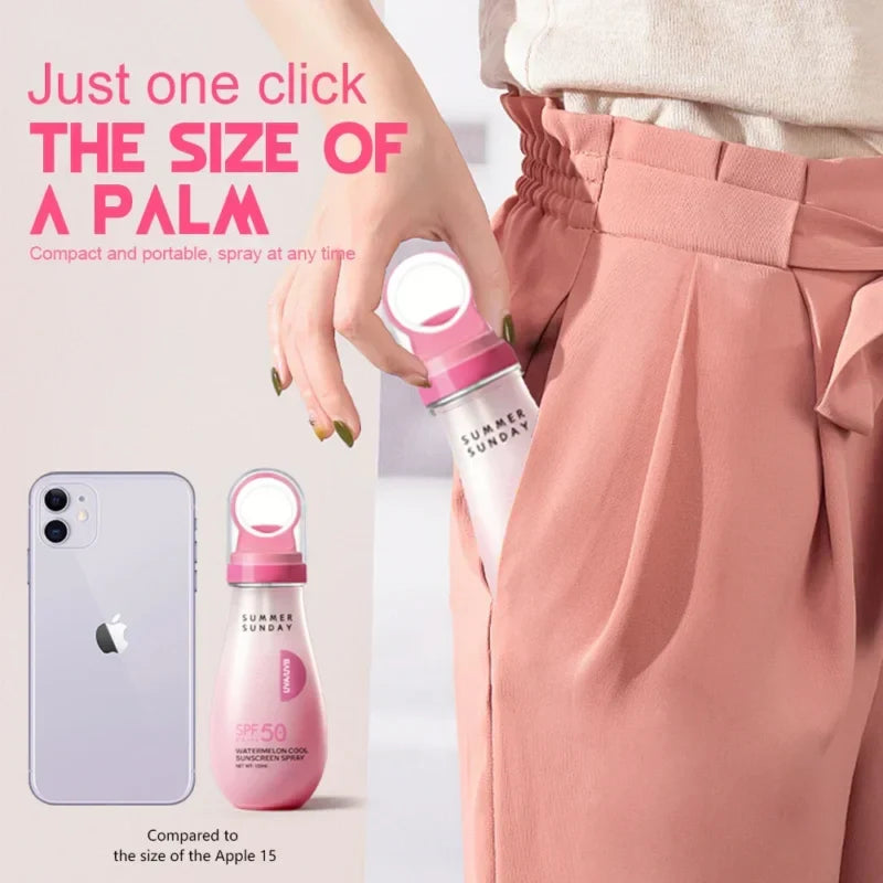 Page vine Watermelon Sunscreen Spray SPF50 PA+++ Waterproof & - Buy Online in Pakistan at Cosmia.pk