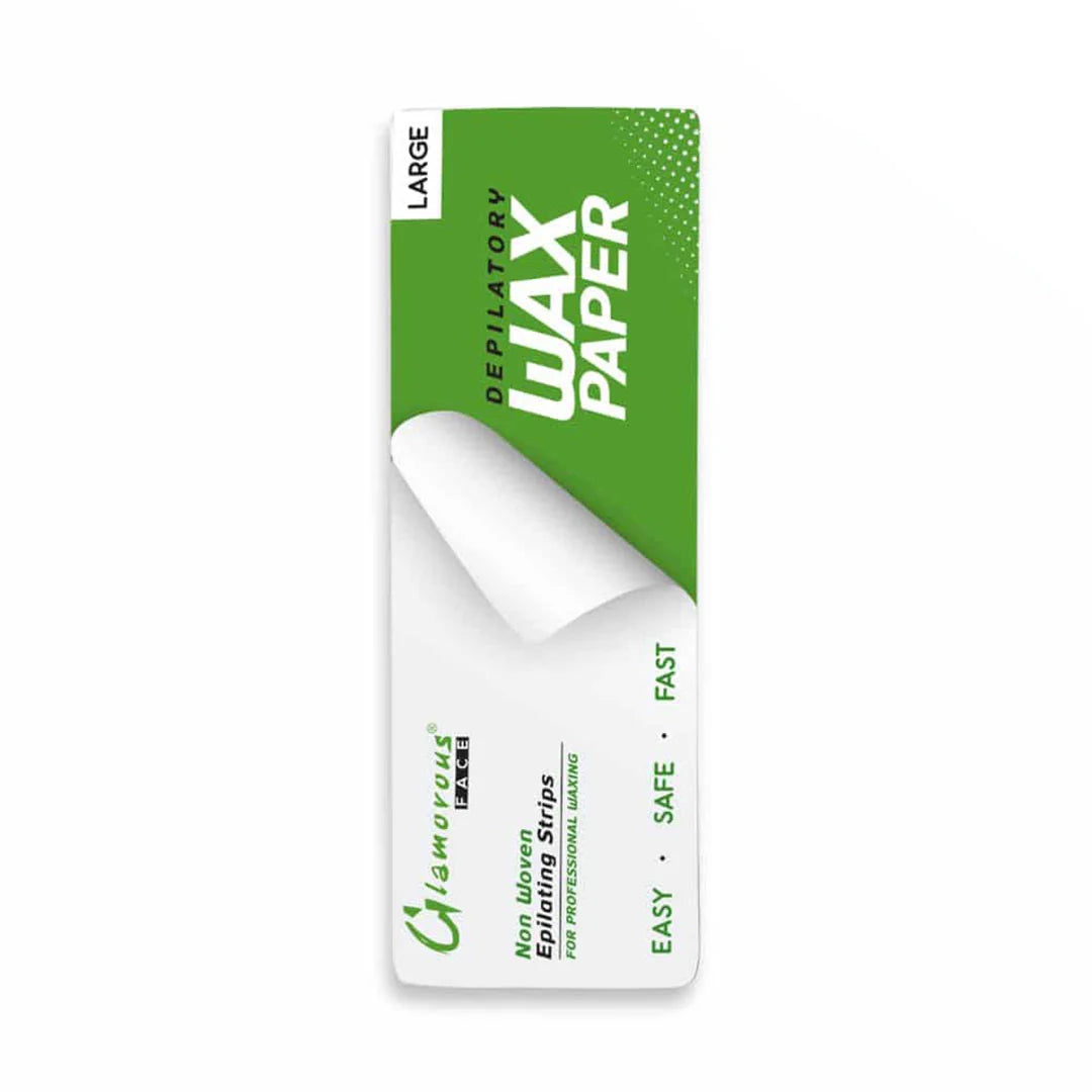 Glamorous Face Wax Cloth Strips - Large