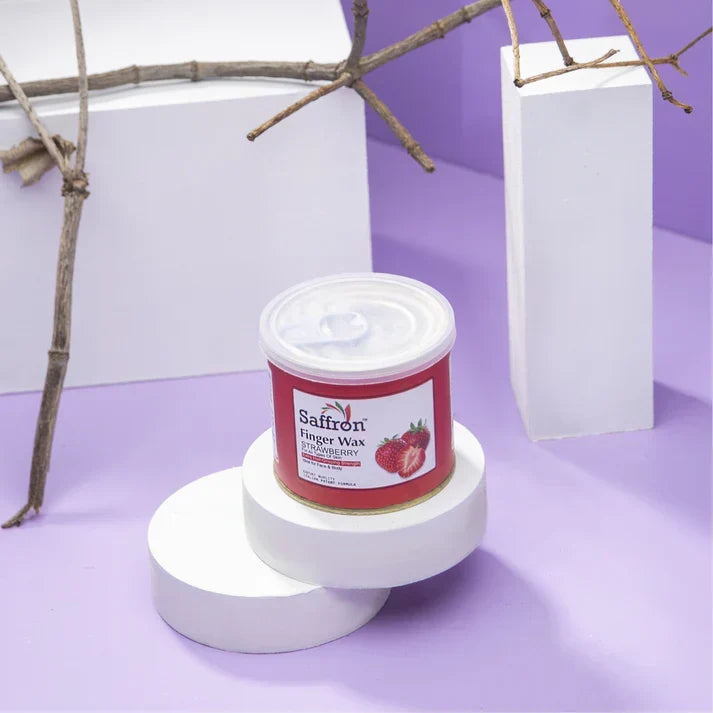 Saffron Finger Wax Strawberry 175gm - Buy Online in Pakistan at Cosmia.pk