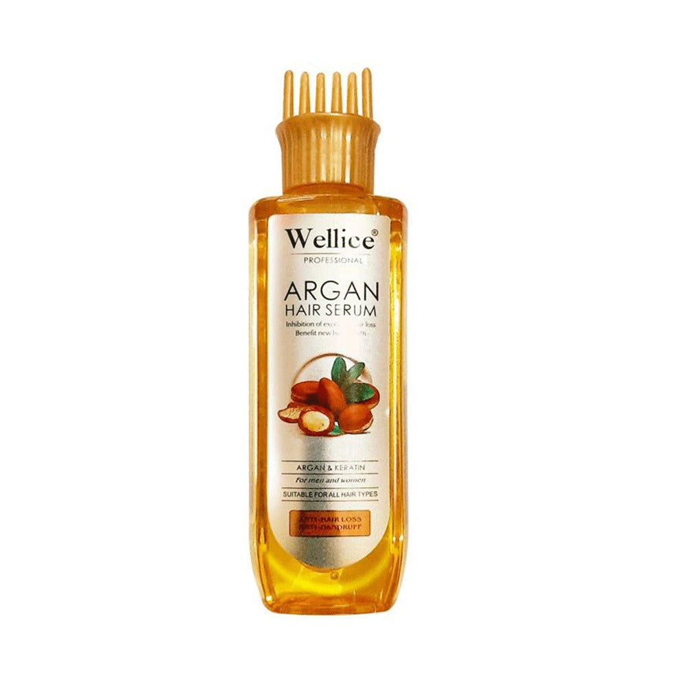 Wellice argan hair serum 200ml with comb head &mdash; buy online in Pakistan at Cosmia.pk (4 of 4)