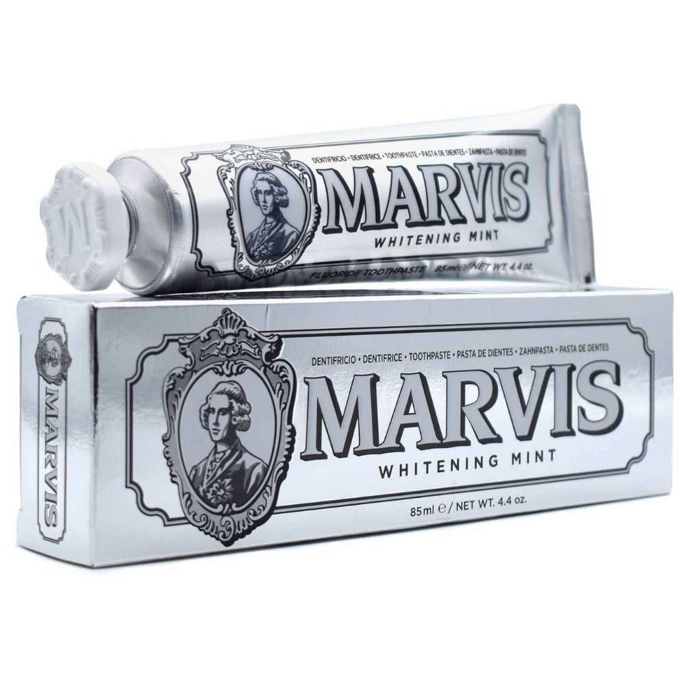 Marvis Toothpaste Whitening Mint 85ml - tube and box