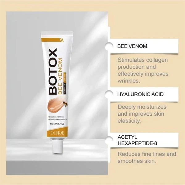 Ouhoe Botox Bee Venom Whitening & Moisturizing Facial Cream - 20g - Buy Online in Pakistan at Cosmia.pk