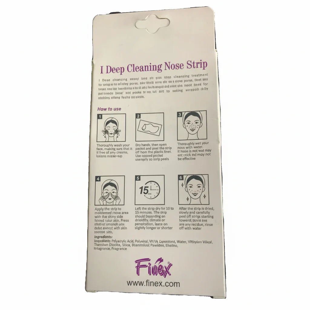 Finex classic nose strips - 6pcs - Buy Online in Pakistan at Cosmia.pk