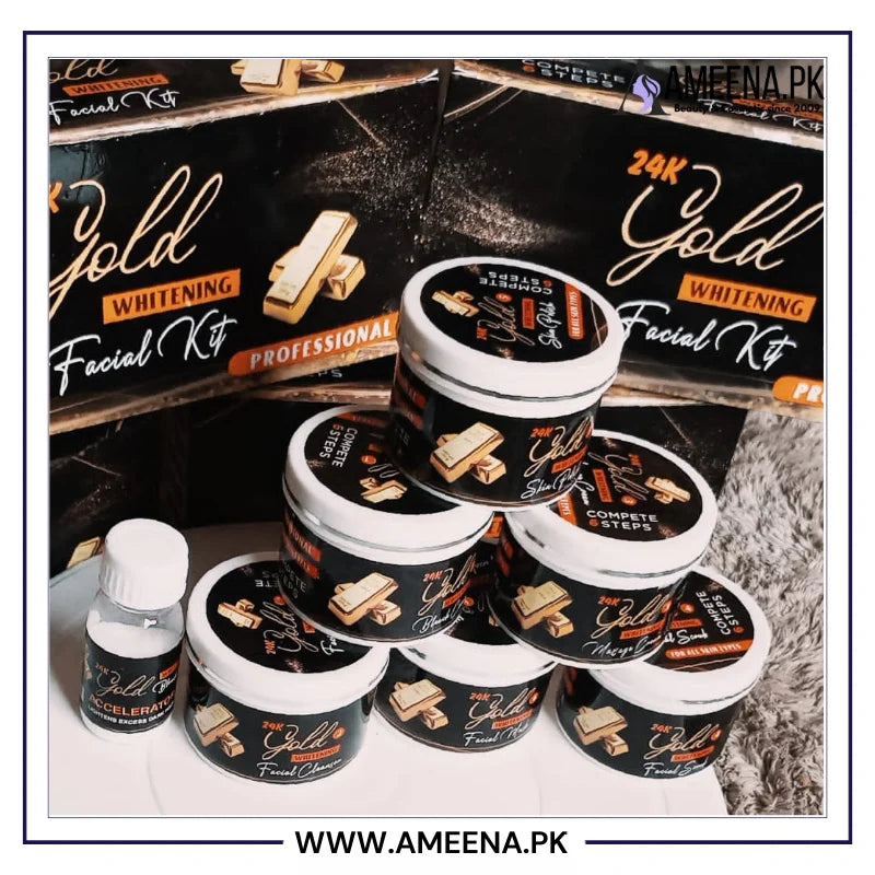24k Gold Whitening Facial Kit - Buy Online in Pakistan at Cosmia.pk