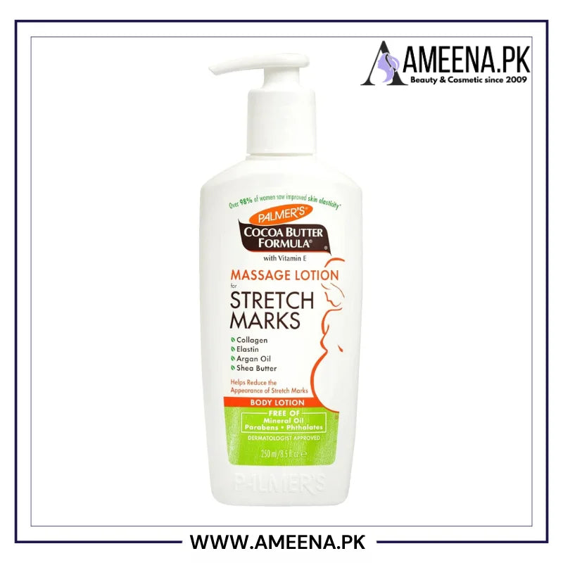 Palmer’s Cocoa Butter Massage Lotion for Pregnancy Stretch Marks 250ml - Buy Online in Pakistan at Cosmia.pk