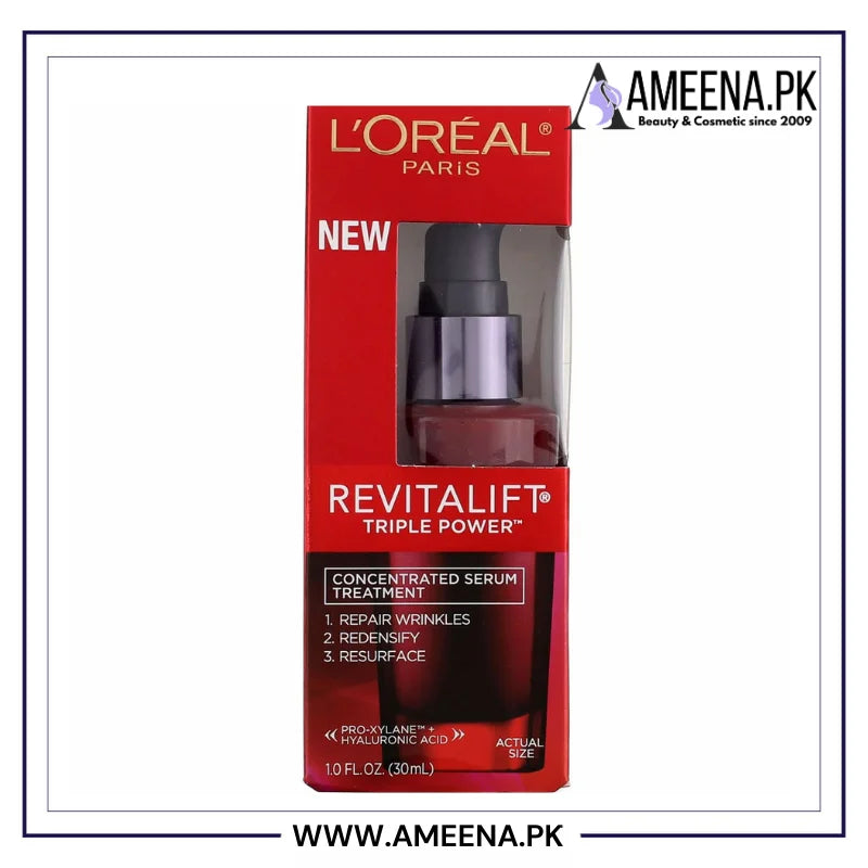 L'Oreal Paris Revitalift Triple Power Concentrated Serum Treatment - Buy Online in Pakistan at Cosmia.pk