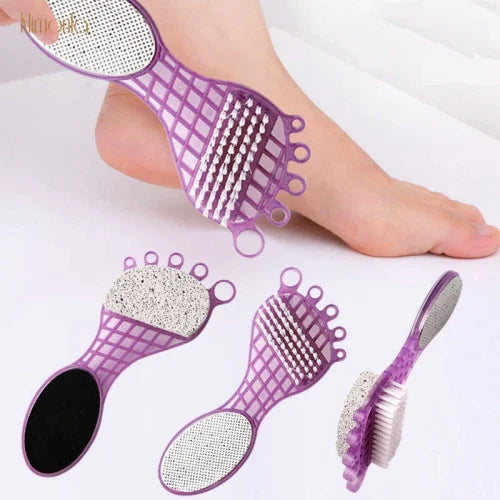 4 in 1 Foot File with Pedicure and Manicure Brush - Buy Online in Pakistan at Cosmia.pk