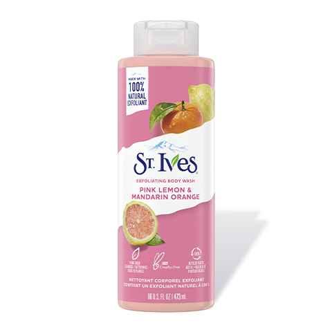 St Ives Body Wash Pink Lemon & Mandarin Orange - 473ml - Buy Online in Pakistan at Cosmia.pk
