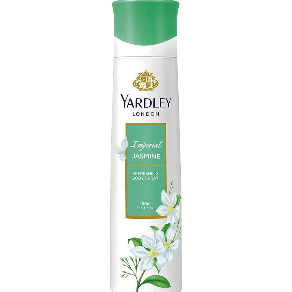 Yardley London English Imperial Jasmine Body Spray - 150ml - Buy Online in Pakistan at Cosmia.pk