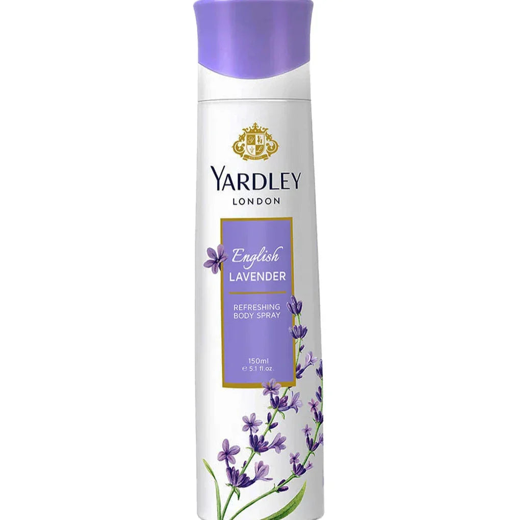 Yardley London English Imperial Lavender Body Spray - 150ml - Buy Online in Pakistan at Cosmia.pk
