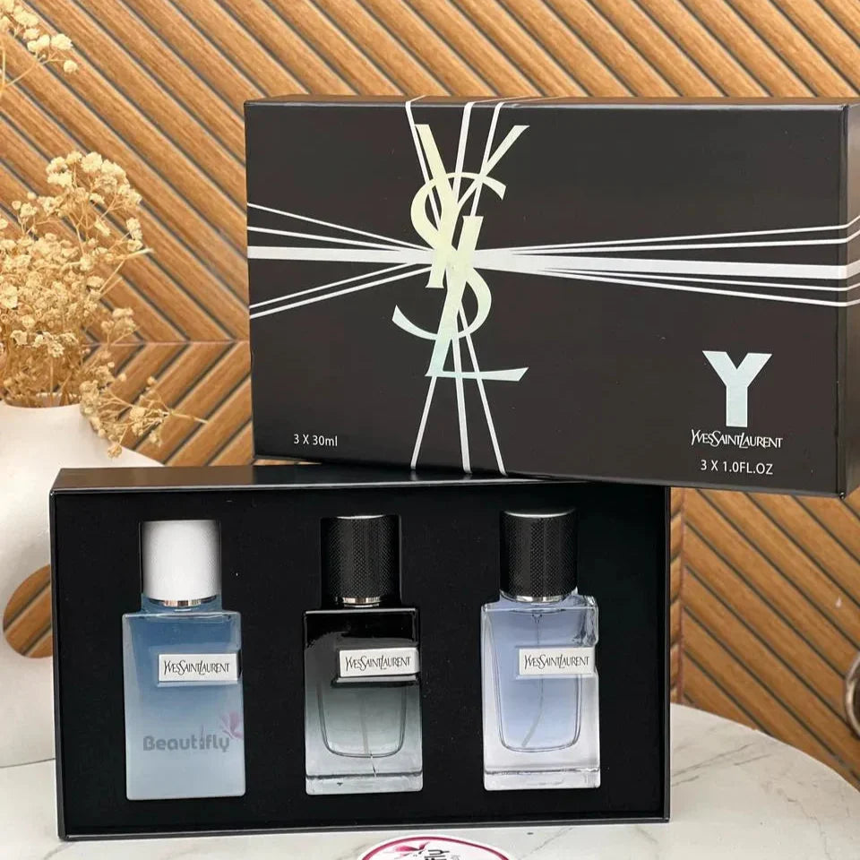 Yves Saint Laurent Perfume 3-in-1 Gift Set 30ml - Dubai - 100% - Buy Online in Pakistan at Cosmia.pk