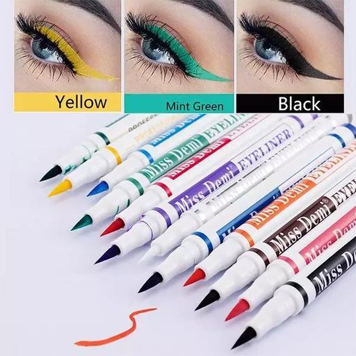 Miss Demi Color Liner Pack-12 PCS - Buy Online in Pakistan at Cosmia.pk