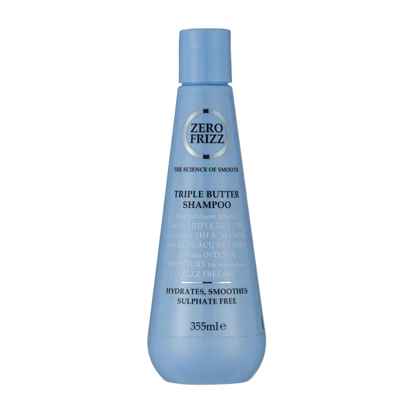 Zero Frizz Triple Butter Shampoo 355ml - Buy Online in Pakistan at Cosmia.pk